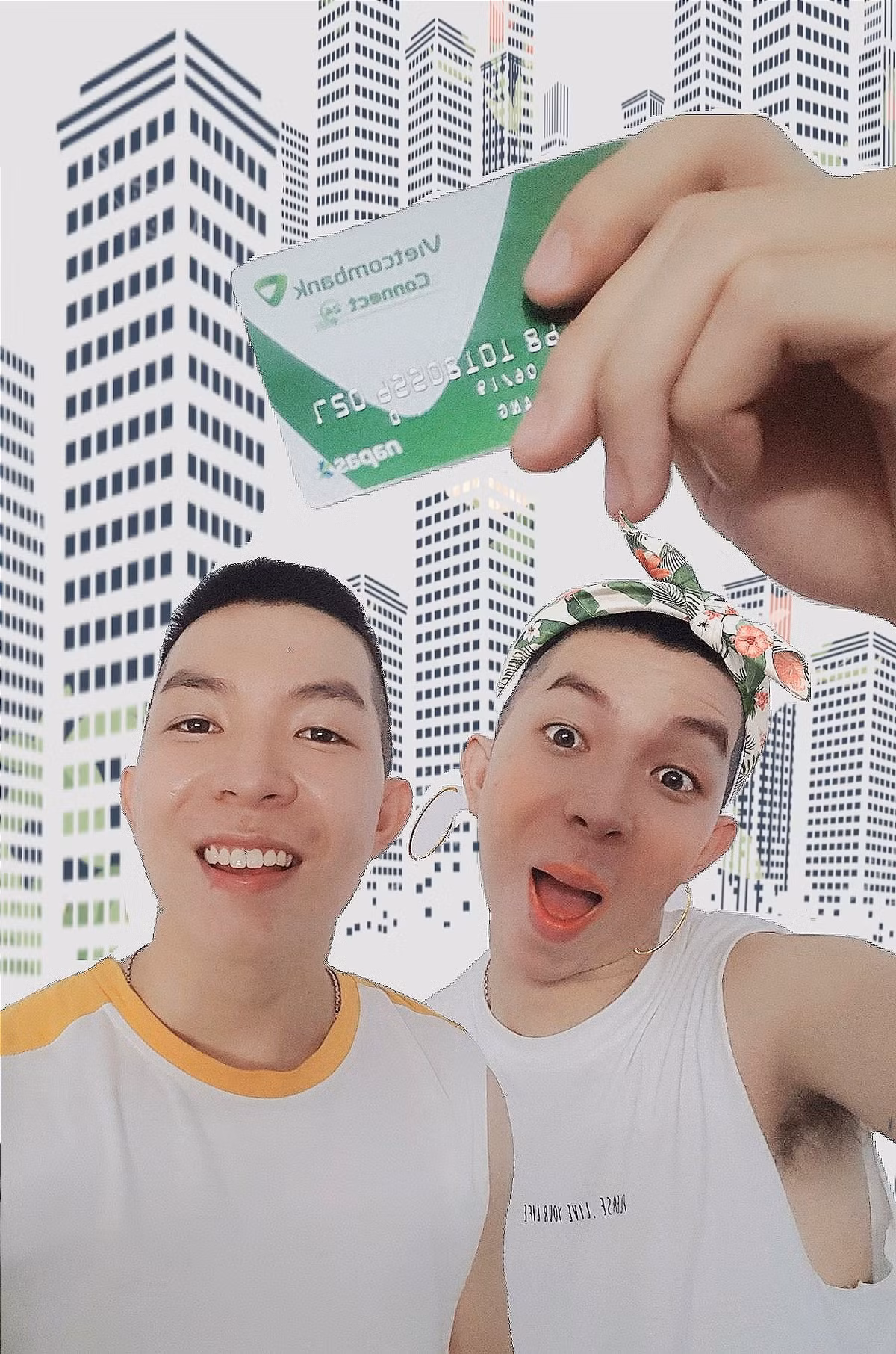 Vàng bạc kim cương gì tầm này, giao em cái thẻ ngân hàng mới chứng minh được tình yêu .