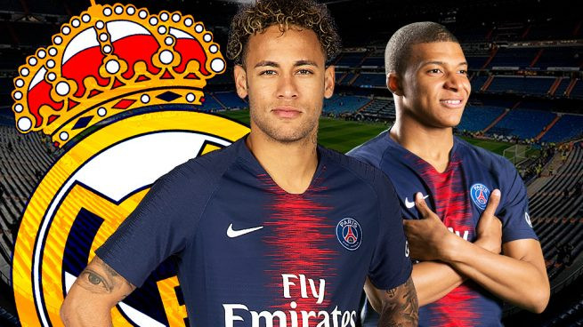 Sau ít giờ công bố bổ nhiệm Zinedine Zidane làm HLV trưởng, Real Madrid bày tỏ tham vọng có bộ đôi của PSG là Mbappe và Neymar.