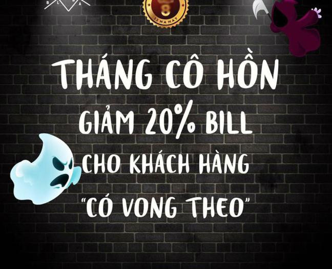 Không chỉ giảm giá cho khách mua hàng tháng cô hồn, các chủ shop bán hàng còn để lại những dòng quảng cáo khá vần khiến người đọc thích thú.