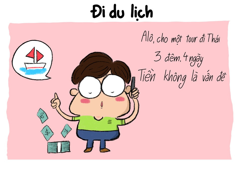 Trên đời này có một kiểu người dành cả thanh xuân để đi du lịch. Đặc biệt dịp Tết được nghỉ dài ngày, những thành phần này sẽ dùng chúng để đi chơi và tiền thưởng Tết sẽ có dịp được tiêu sạch sẽ.