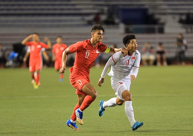 Thắng cả 3 trận đầu tiên, U22 Việt Nam bước vào trận đấu với U22 Singapore với vị thế cửa trên và chỉ cần 1 chiến thắng trước đối thủ này là sẽ chắc chắn có mặt ở vòng bán kết.