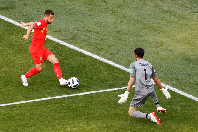 Không phòng ngự thụ động trước ĐT Bỉ, Panama chơi sòng phẳng với đối thủ ngay những phút ban đầu và gây ra không ít những khó khăn cho cặp trung vệ Boyata, Vertonghen. Nếu kinh nghiệm hơn chút nữa thì rất có thể "tiểu quốc" Panama đã gây ra bất ngờ.