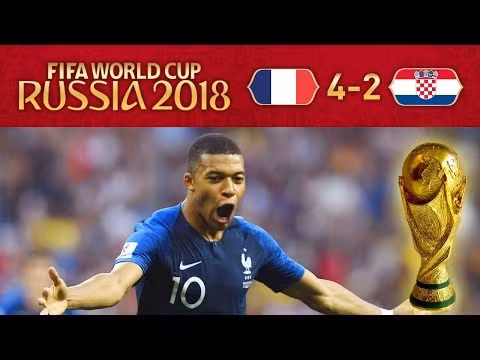  Số 4: Pháp là đội đầu tiên ghi 4 bàn thắng trong trận chung kết World Cup kể từ Brazil năm 1970 (4-1 trước Italia).