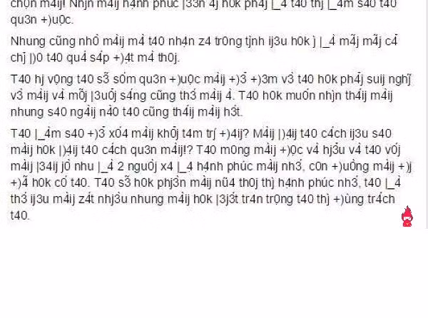 Ngay dưới bài chia sẻ của cô gái trường Báo về mối tình dang dở vì teencode của mình, nhiều Facebooker còn "đâm sâu" vào nỗi đầu bằng cách dùng teencode để bình luận khiến khiến cư dân mạng "cười té ghế".