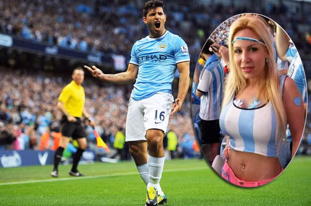 Nữ diễn viên phim cấp 3 Roxana Suster bị cho là nguyên nhân gây ra rạn nứt giữa chân sút Sergio Aguero và bạn gái Karina Tejeda.