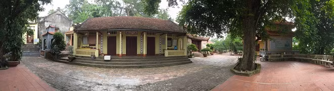 Phong cảnh thanh tịnh tại chùa Tiêu ở Bắc Ninh