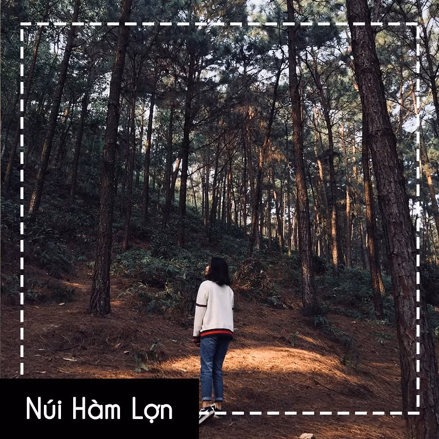 Chẳng hiểu sao vùng đất này lãng mạn trữ tình như thế mà lại đặt lên là "Hàm Lợn", ở đây giữa đồi núi chập trùng non cao, bạn có thể thỏa sức hét to để giải tỏa nỗi buồn trong lòng mình về tình cảm mà không sợ làm phiền đến ai.