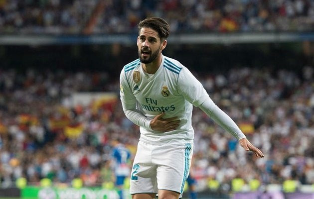 Tiền vệ Isco bất ngờ tiết lộ anh có thể rời Real Madrid ngay trong mùa Hè này và điểm đến sẽ là nước Anh.