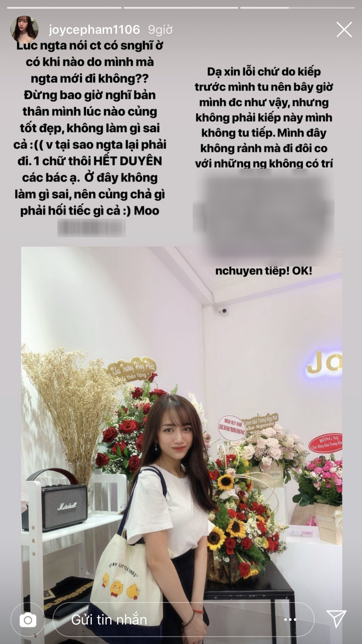 Không rõ câu chuyện phía sau giữa con gái Minh Nhựa và hội bạn của cô là gì, tuy nhiên theo những gì được chia sẻ trên Instagram thì ai cũng thấy: Dù giàu, giỏi hay thân thiện thì cũng chẳng thể chiều lòng được hết tất cả mọi người.