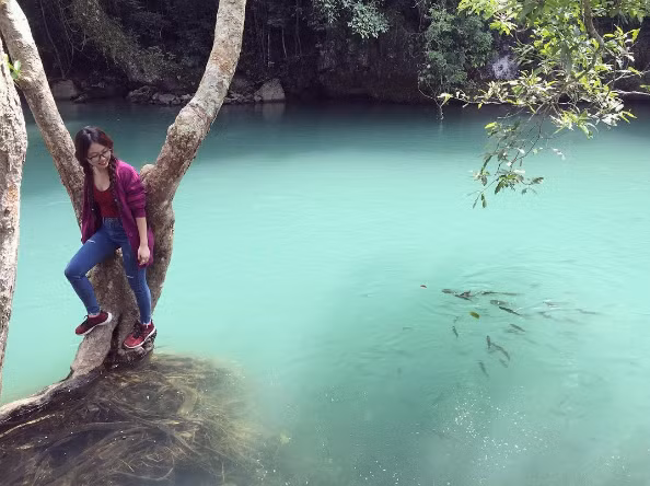 Pác Bó có lẽ không phải là nơi phù hợp với những người ưa thích sự sôi động, hào nhoáng. Ảnh:@sontungg.ph