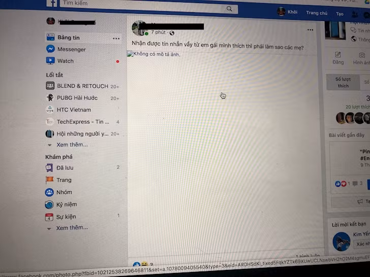 Chứng kiến sự cố từ Facebook, nhiều người dùng đã tiếc nuối khi không thể đăng ảnh sống ảo vào tối ngày 4/7.