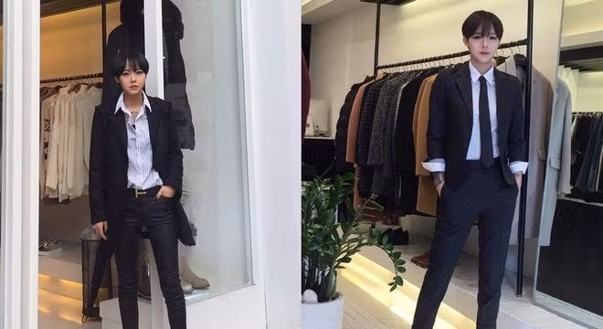 Khi mặc vest, Park Ji Yong chẳng kém phần đẹp trai. Ảnh: Instagram nhân vật.