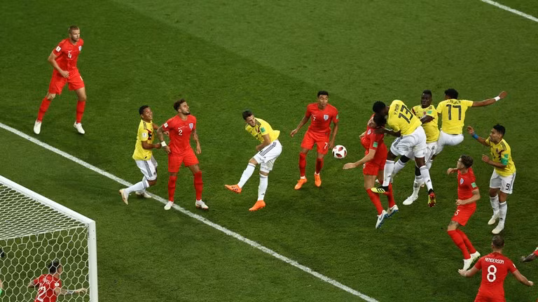 Doi tuyen Anh nhoc nhan vuot qua Colombia de co mat tai tu ket