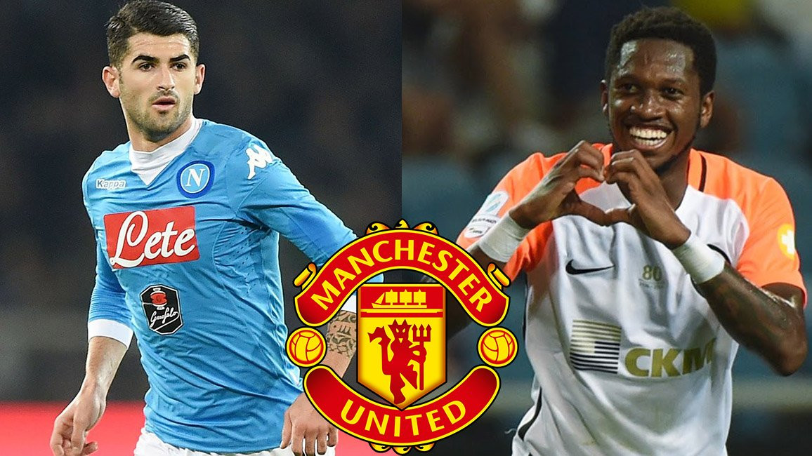 Theo báo chí Anh, MU đang tiếp cận là tiền vệ Fred của Shakhtar Donetsk, và hậu vệ cánh Elseid Hysaj của Napoli.