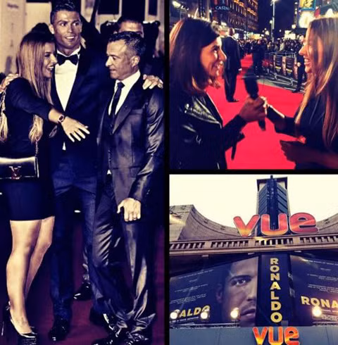 Mạnh bạo hơn trong buổi ra mắt phim ngắn của Cris Ronaldo vừa qua, Marisa cũng tới dự và cô còn được sắp xếp ngồi cạnh mẹ Ronaldo và cậu con trai 5 tuổi của thủ quân ĐT Bồ Đào Nha.