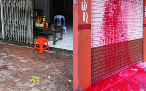 Khủng bổ bằng bom sơn và bom bẩn là điều mà không hiếm gặp trên đường phố khi xảy ra tranh chấp giữa chủ nợ và con nợ.