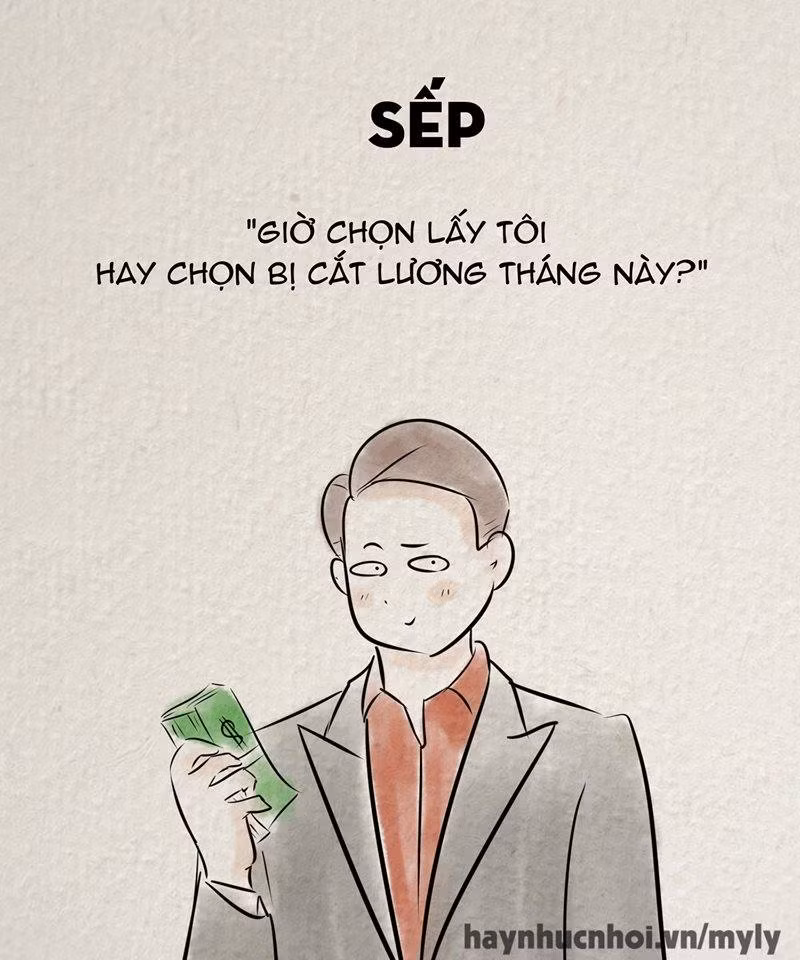 Những anh chàng làm cương vị sếp họ luôn tỏ tình theo dạng đánh vào kinh tế khiến chị em phải đổ gục.