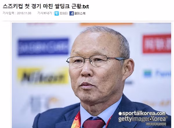 Bao chi Han Quoc noi gi sau tran thang mo man cua DTVN tai AFF Cup 2018?