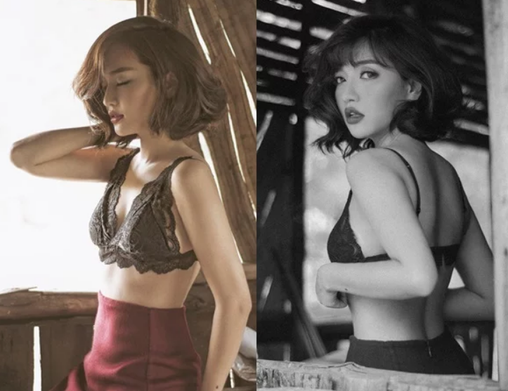 Thời điểm ra mắt Bùa yêu, Bích Phương mạnh dạn hơn trong việc khoe thân hình quyến rũ, nóng bỏng. Được biết, để chuẩn bị quay MV này Bích Phương đã cố gắng giảm 4kg chỉ trong 3 tuần.