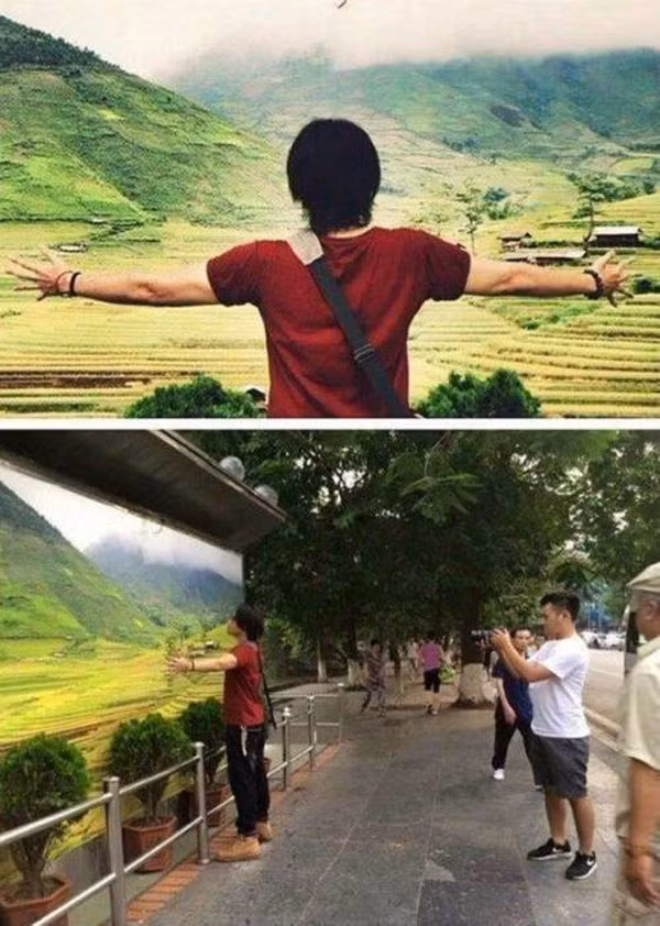 Đi du lịch mới khó chứ có ảnh đi du lịch không khó.