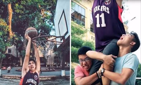 Cơ bản là phải biết diễn chứ việc nâng lên cao đã có 2 thằng bạn lo.