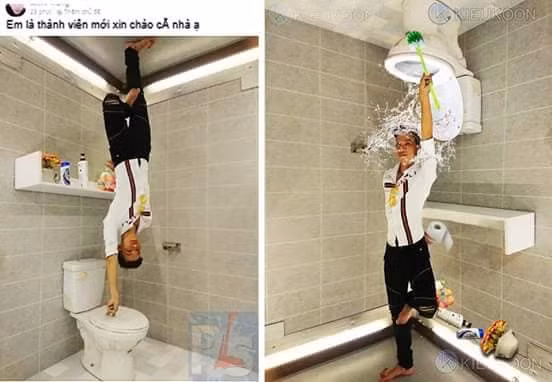 Hầu hết các tác phẩm khi rơi vào tay dân mạng đều được hô biến, sáng tạo hết mức, khiến chẳng ai nhịn nổi cười khi nhìn thấy.