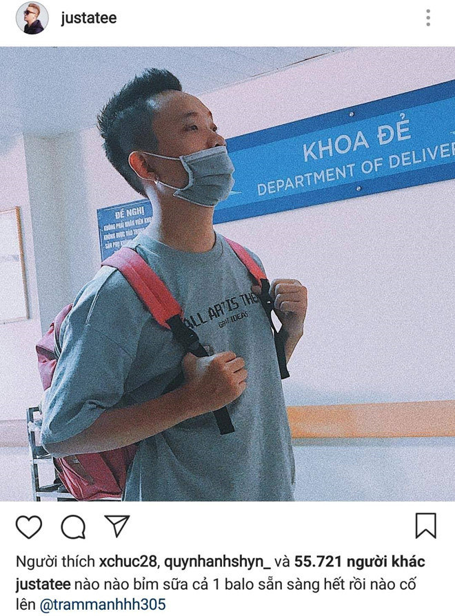 Thậm chí, ông xã của Trâm Anh còn xúc động đăng tải bức ảnh chụp vợ và con gái mới sinh với trạng thái: "Người hùng của ngày hôm nay". Đây được coi là lời động viên lớn nhất dành cho Trâm Anh - hot girl vừa lên chức mẹ.