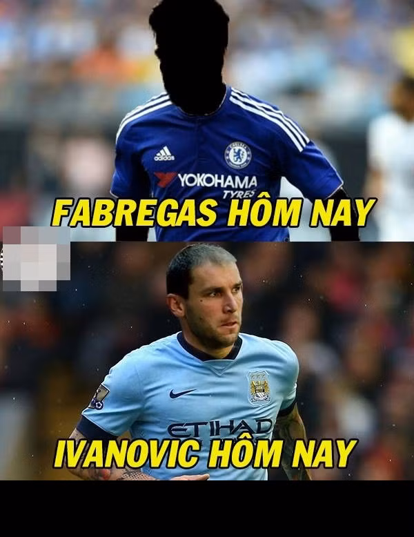 Trong trận đấu với Man City, Fabregas thì mất tích trên sân còn Ivanovic thi đấu như một cầu thủ Man City. Hai nhân tố này đã gieo một ngày sầu cho người hâm mộ The Blue.
