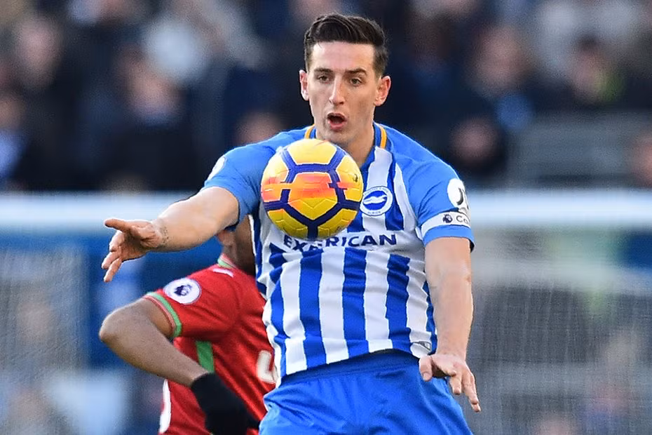 Chuyển nhượng bóng đá từ Express, Mourinho bất người đưa Lewis Dunk của Brighton &amp; Hove Albion vào danh sách ứng viên cho vị trí trung vệ trong đội hình MU.