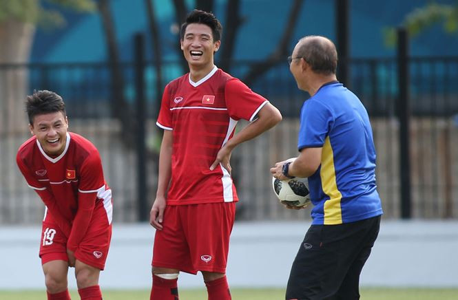 Olympic Viet Nam - Olympic Syria: Cho doi su cao tay cua HLV Park Hang Seo