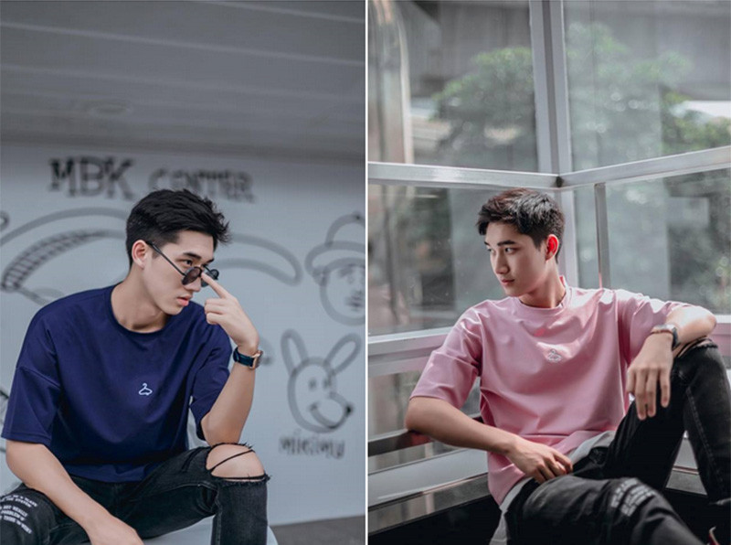 Phong cách thời trang đời thường trẻ trung, năng động của Noh Thongpaseuth khiến nhiều người phải học hỏi.