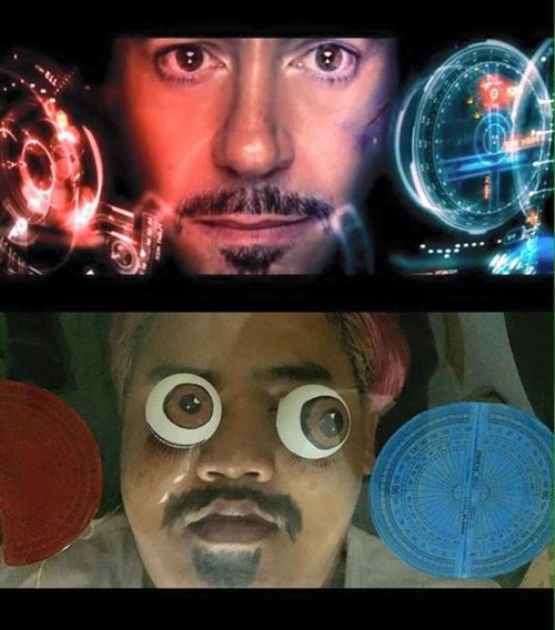 Bắt trước công nghệ không tưởng 3D trong phim. Thanh niên trên khiến dân mạng phải cười bò lăn ra đất.