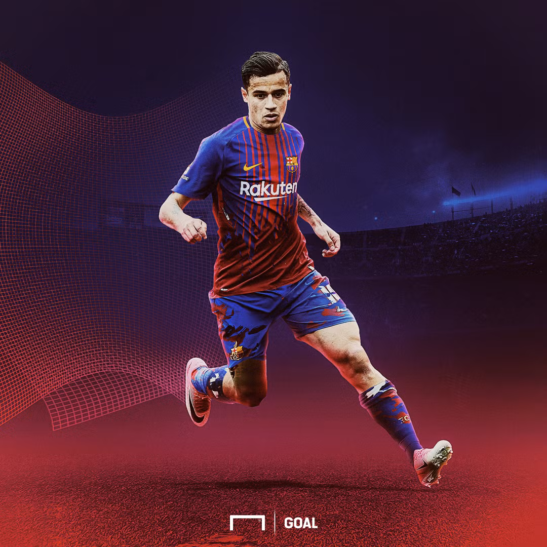 Trang chủ của Nike đăng quảng cáo trang phục thi đấu của Barca với dòng chữ “Coutinho đã sẵn sàng và sẽ thắp sáng Camp Nou” khiến người ta tin rằng cuối cùng thì ngôi sao Brazil cũng gia nhập Barca. Ảnh: Goal