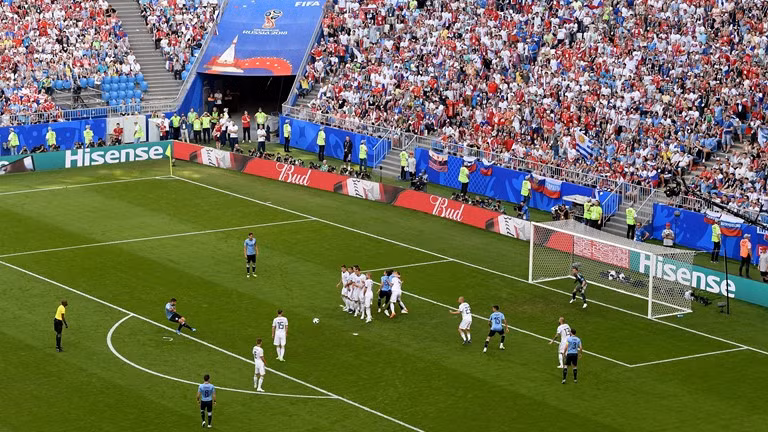 Truc tiep Nga 0-3 Uruguay: Thang 