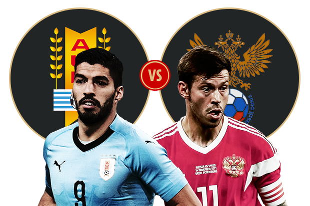 Truc tiep Nga 0-3 Uruguay: Thang 