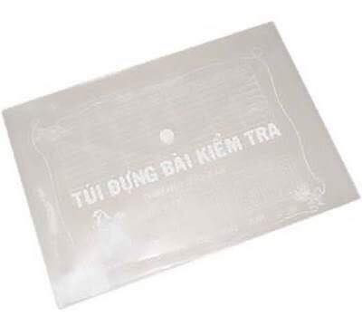 Túi đựng bài kiểm tra là dụng cụ học tập không thể thiếu trong cặp mỗi khi các bạn trẻ thế hệ 8X, 9X tới trường.