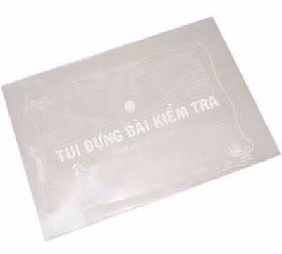 Túi đựng bài kiểm tra là dụng cụ học tập không thể thiếu trong cặp mỗi khi các bạn trẻ thế hệ 8X, 9X tới trường.