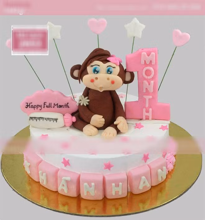 Câu chuyện mua bánh sinh nhật hình khỉ mà nhận về được sản phẩm chẳng giống với hình quảng cáo được 1 nickname chia sẻ trong cộng đồng những ông bố, bà mẹ trên mạng xã hội. Cụ thể vào trước ngày sinh nhật đứa con gái đầu lòng, bà mẹ trẻ có đến cửa hàng đặt bánh hình khỉ dễ thương ứng với con giáp của con gái và hẹn sẽ giao bánh về tận nhà.