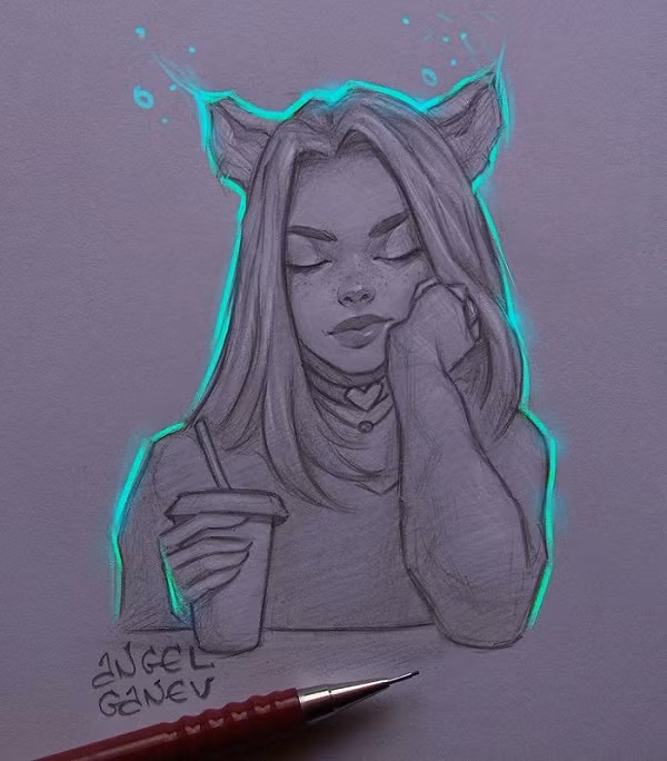 Không chỉ mạng xã hội, những người yêu thích hội họa cũng mê mẩn với các sáng tác của họa sĩ trẻ này.