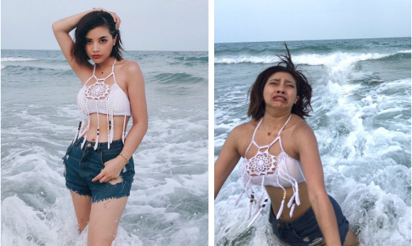 Nhiều người luôn áp dụng câu nói "tốt đẹp phô ra, xấu xa thì đậy lại" nhưng mới đây, cô nàng hot girl con lai có tên Vienna đã làm điều ngược lại khi chia sẻ những bức ảnh biểu cảm lạ trên mạng xã hội Twitter.