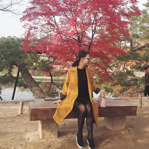 Những con đường trải dài, hai bên là hai hàng cây nhuộm đỏ sắc phong, tràn ngập sắc vàng của những tán lá ngân hạnh, những cung điện nguy nga nằm cạnh bờ sông không gợn sóng, lặng lẽ, bóng loáng như mặt gương.