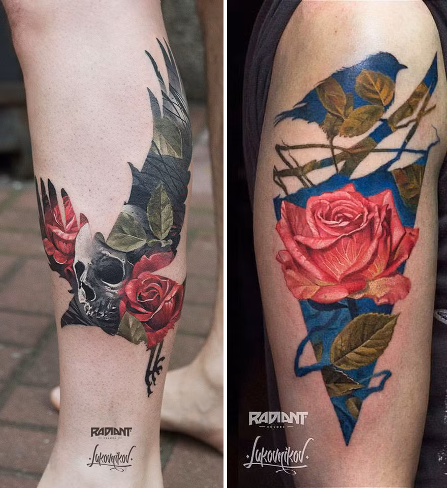 Những chú chim cũng là đề tài sáng tác của nghệ sĩ người Ba Lan Andrey Lukovnikov.