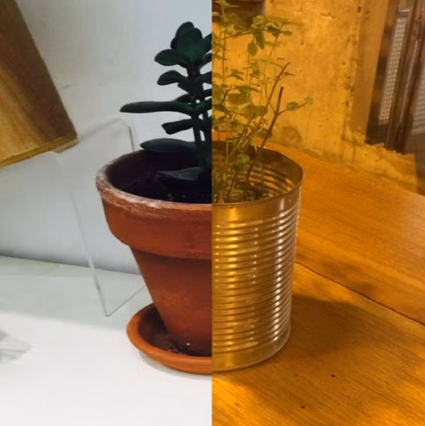 Trong bộ ảnh yêu xa của mình, mặc dù ở hai bầu trời về mặt thời gian và địa lý nhưng Li Seok và Shin Dan Bi tự thực hiện những bức ảnh tương tự nhau sau đó ghép thành một thể thống nhất.