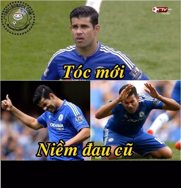 Ngày Chelsea ra quân cũng là ngày Costa trình làng mái tóc mới. Nhưng dù có tóc mới nhưng Costa vẫn phải đau đớn nhận nỗi đau cũ khi không thể ghi bàn trong ngày xuất quân của Chelsea.