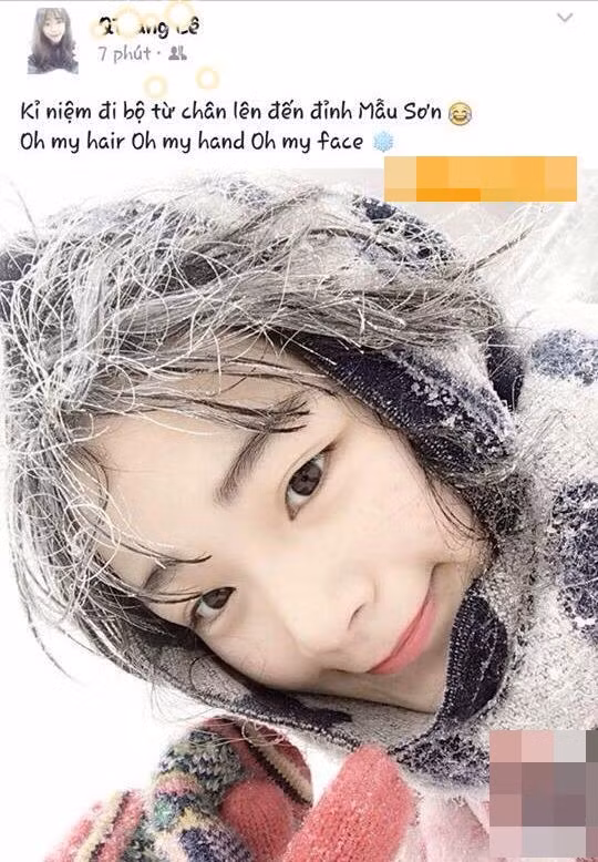 Ngoài ra, những bức ảnh dân phượt đi đón tuyết tại Sapa hay Lạng Sơn trong những ngày qua cũng được đăng tải tràn lan trên mạng xã hội.