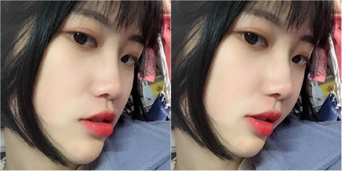 Chỉ cần một chút kéo cơ mặt, làm mỏng môi, tăng chút sáng là đã giúp hội chị em MXH có 1 dung mạo tươi mới hơn rất nhiều.