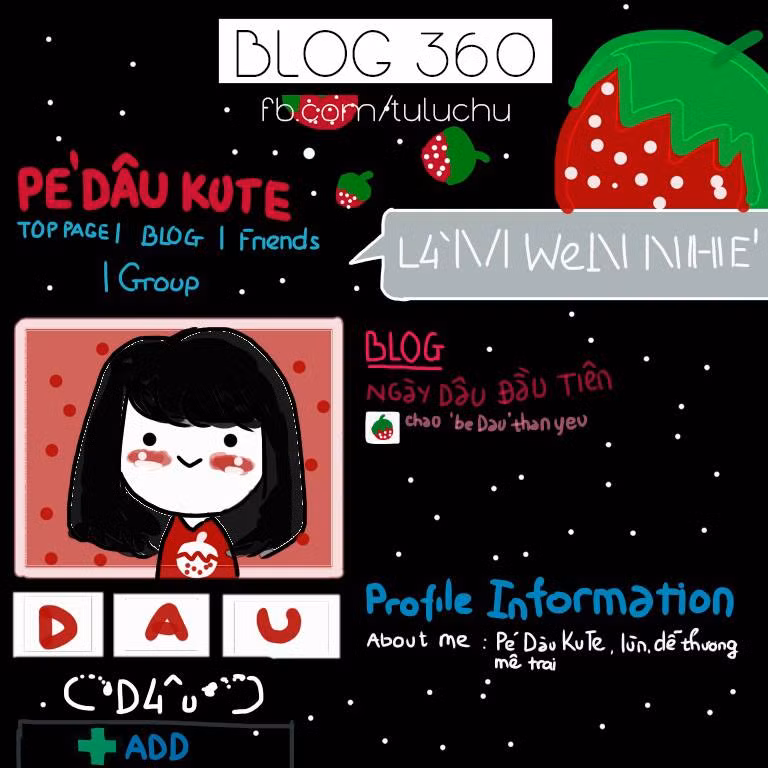 Song song với yahoo thì blog cũng được nhiều giới trẻ Việt biết tới. Đây là nơi mà họ chia sẻ những tâm tư, tình cảm của mình với bạn bè và những người trên mạng internet.