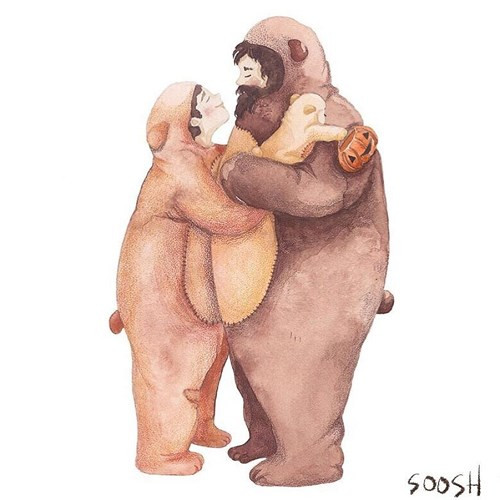 3 gấu bông đáng yêu.