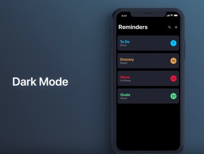 Iupdateos còn mang đến một chế độ Dark Mode mới cực kỳ ưa nhìn.