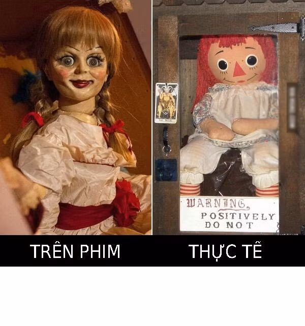 Annabelle là một nỗi ám ảnh trên phim nhưng trong thực tế thì búp bê ma này thật hài hước trong trí tưởng tượng của dân mạng.
